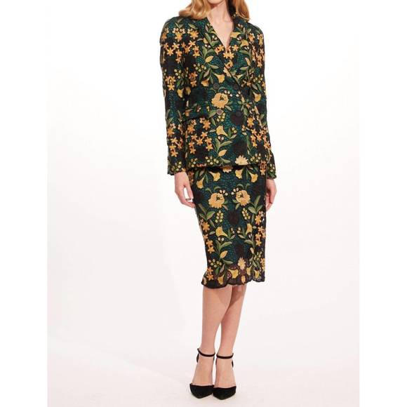 NEW EVA FRANCO alexey jacket in harvest bloom - Picture 3 of 5